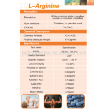 Supply High purity L-Arginine powder, L-Arginine price GMP